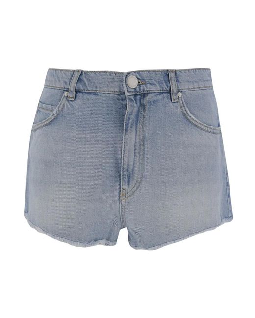 Pinko Blue Denim Shorts