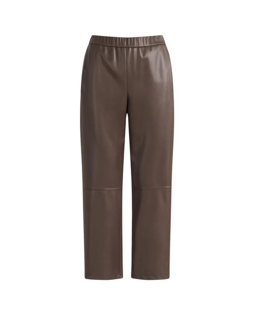 Max Mara Rechte Broek in het Brown