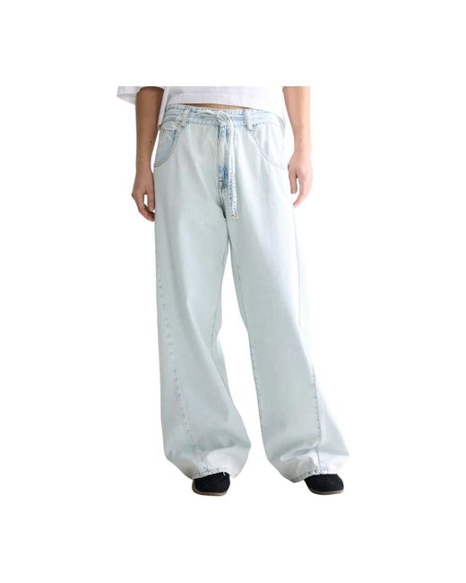 Bellerose Gray Wide Jeans