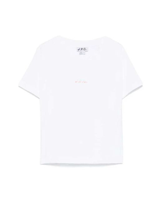 A.P.C. White T-Shirts