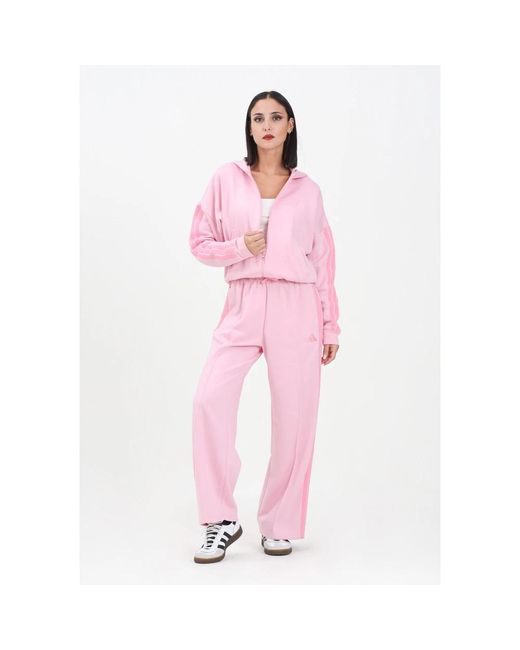 Adidas Sporty Energize Tracksuit Set in het Pink