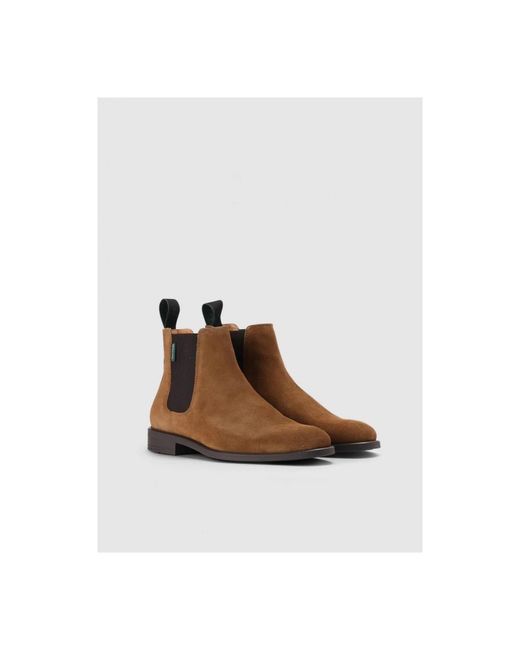 Paul Smith Brown Chelsea Boots for men
