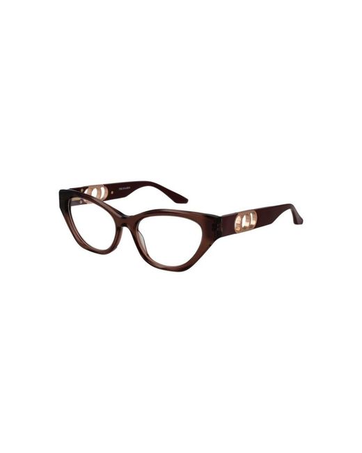 Trussardi Brown Glasses
