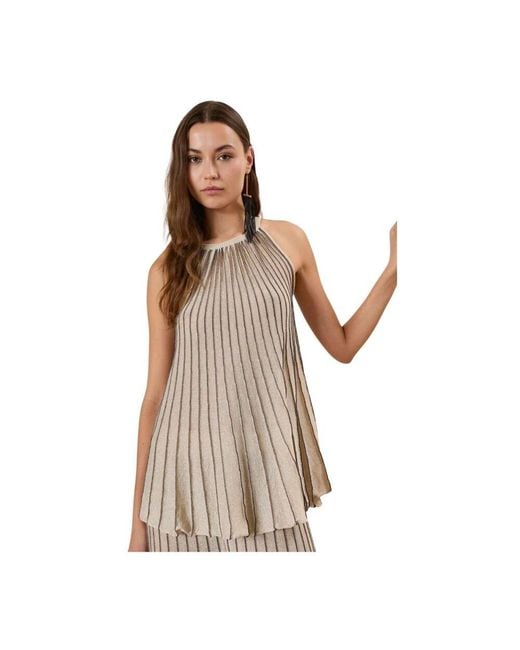 Sleeveless Tops Souvenir Clubbing en coloris Natural