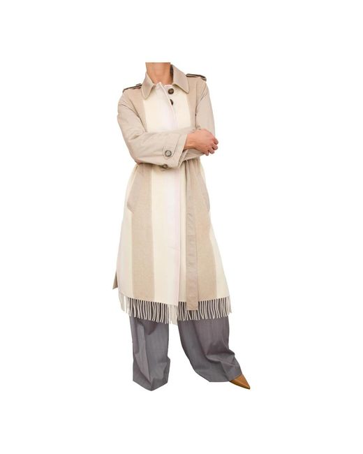Cappotto marrone di Marella in Natural