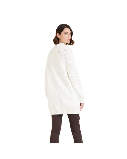 Marciano White Knitted Dresses