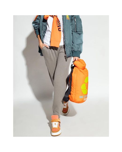 DSquared² Broeken ,Grijs ,Gebreide Cashmere Joggingbroek Trainingsbroek in het Gray