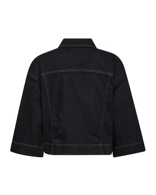 Mos Mosh Denim Jackets in het Black