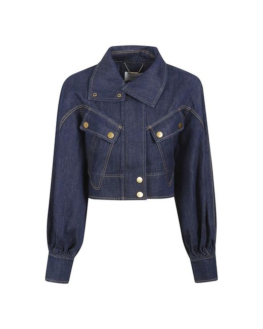 Zimmermann Blue Denim Jackets