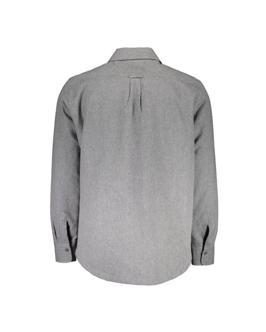 Light Jackets Gant de hombre de color Gray