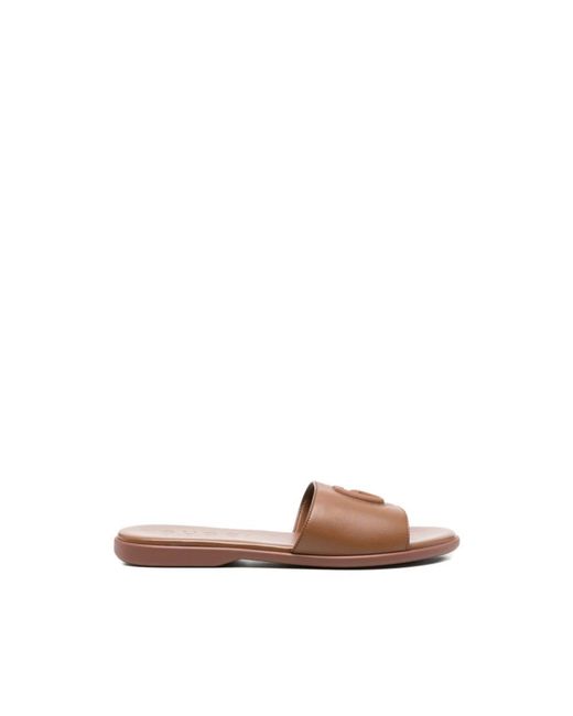 Gucci Brown Sliders