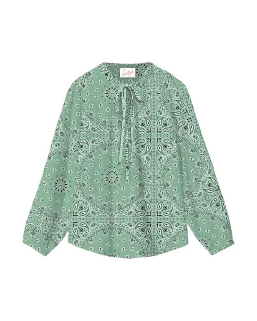 Blouses Mc2 Saint Barth de color Green