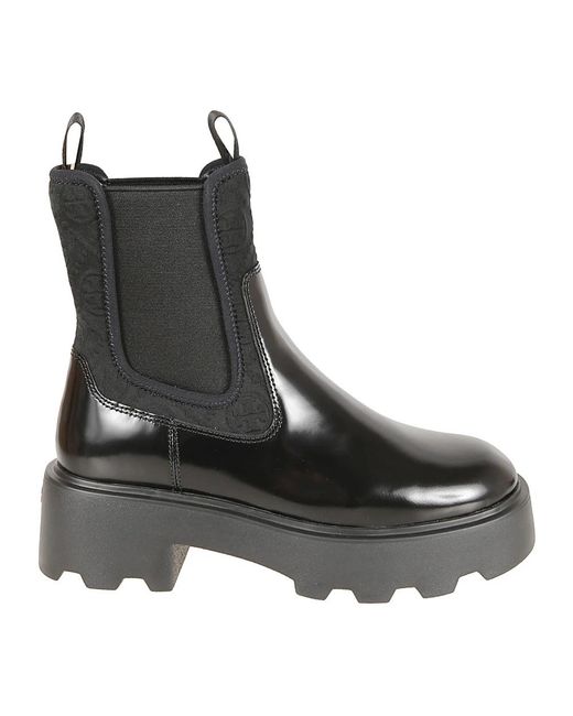 Tory Burch Black Chelsea Boots