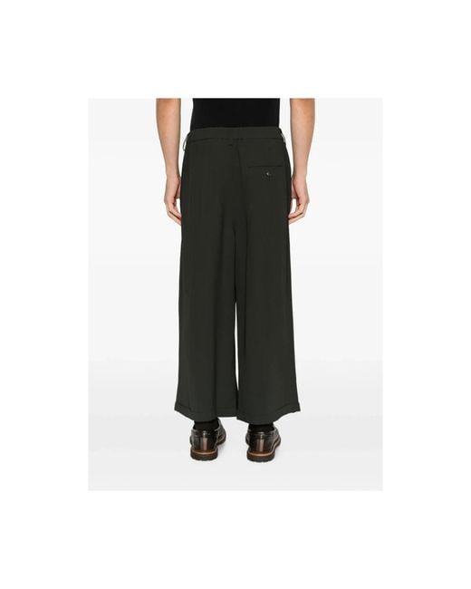 Ziggy Chen Black Wide Trousers
