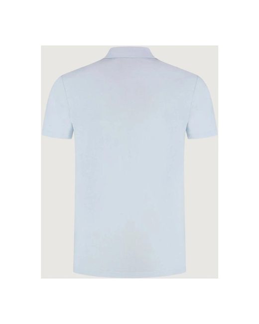 Zanone Blue Polo Shirts for men