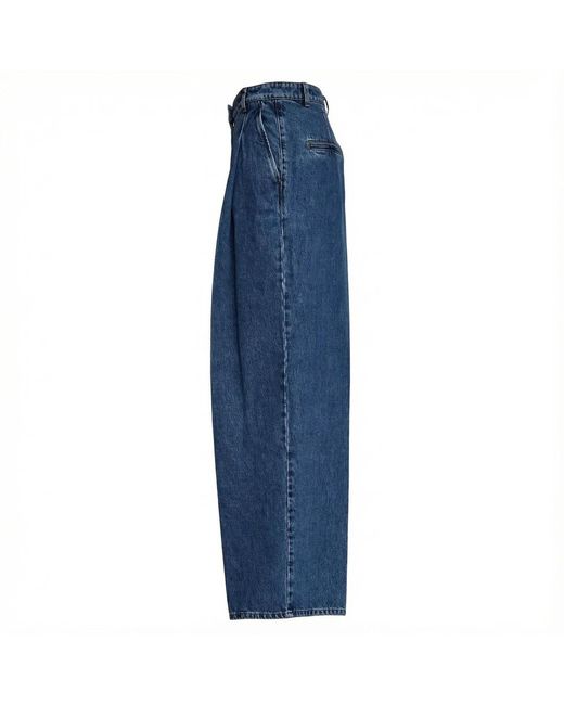 N°21 Blue High-Waisted Palazzo Jeans