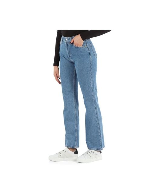 Calvin Klein Blue Straight Jeans