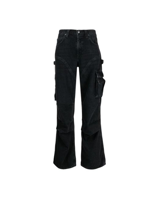 Agolde Black Boot-Cut Jeans
