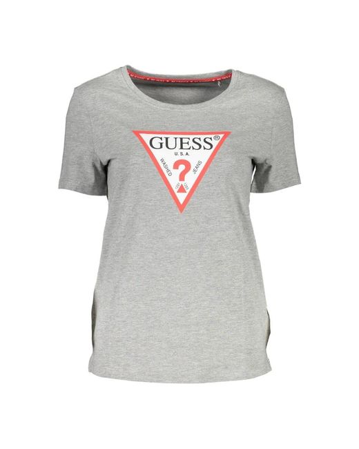 Tops > t-shirts Guess en coloris Gray