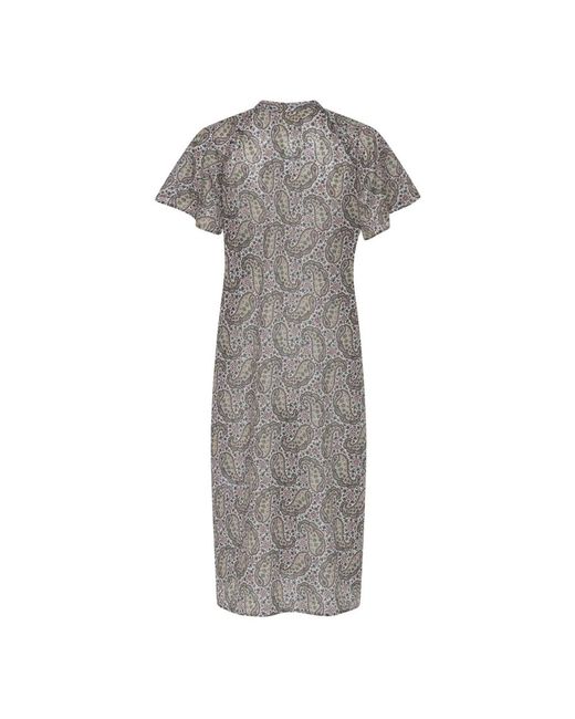 Heartmade Gray Midi Dresses