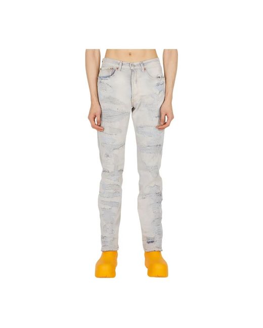NOTSONORMAL Gray Slim Fit Jeans for men