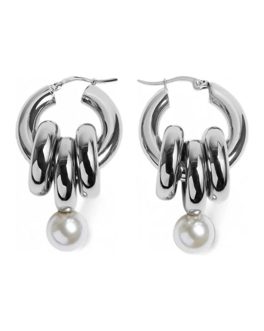 Earrings Simone Rocha en coloris Metallic