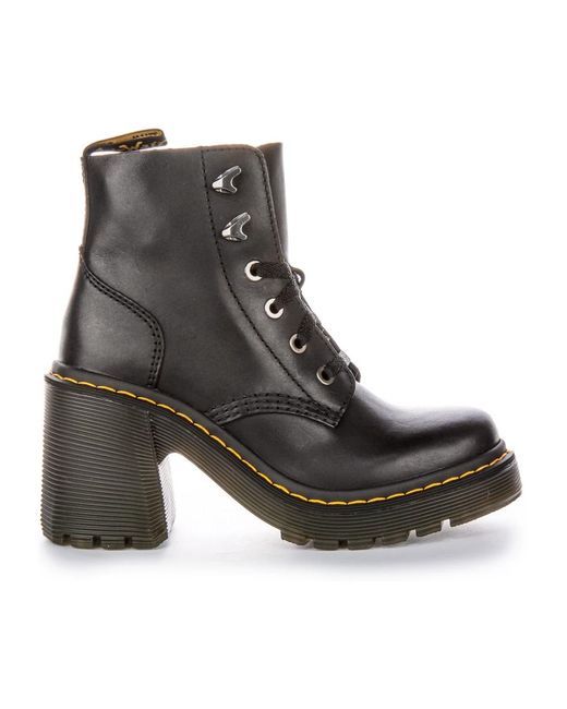 Dr. Martens Black Heeled Boots