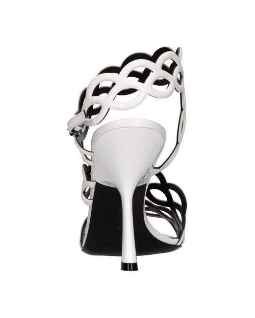 Sergio Rossi Black High Heel Sandals