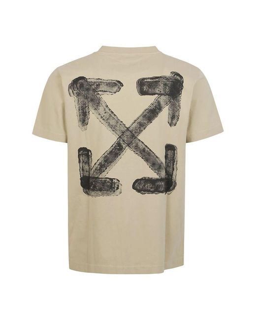 T-Shirts Off-White c/o Virgil Abloh pour homme en coloris Natural