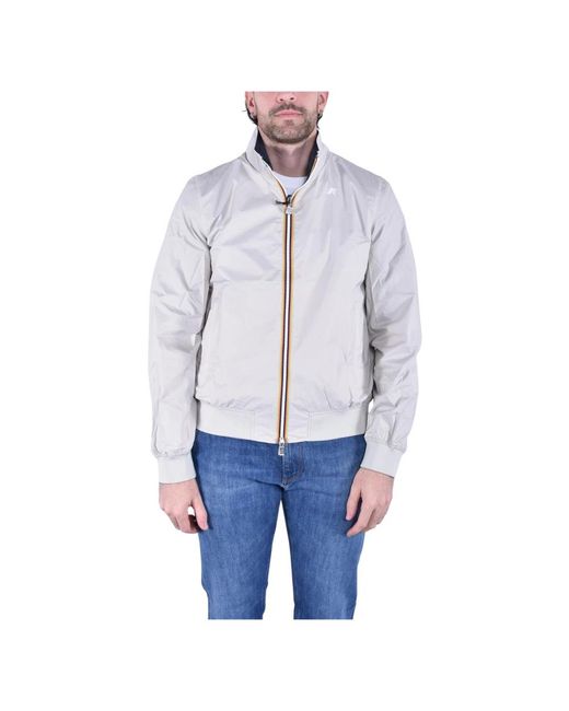 Bomber Jackets K-Way de hombre de color Blue