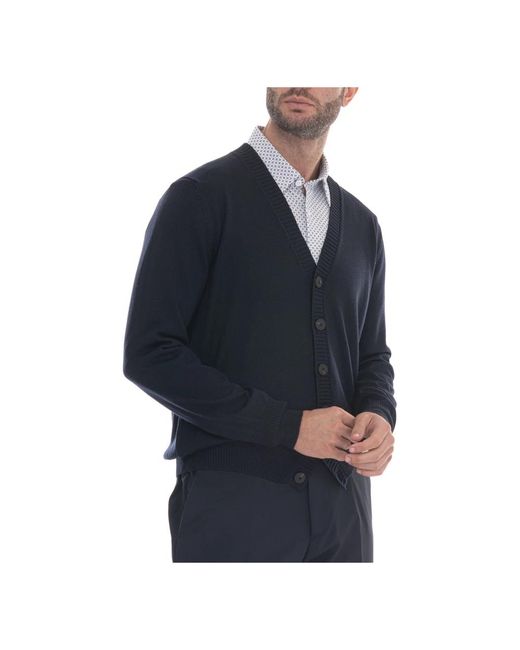 Gran Sasso Blue Cardigans for men
