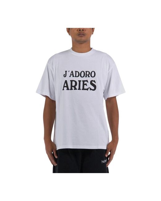 Aries Adore T-Shirt in White für Herren