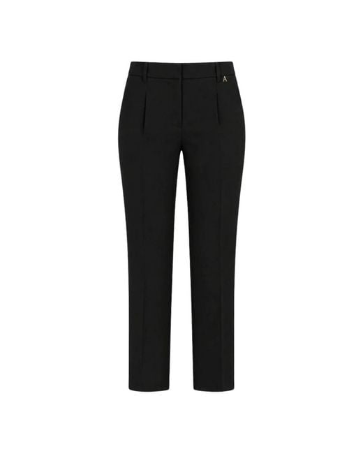 Twinset Black Cropped Trousers