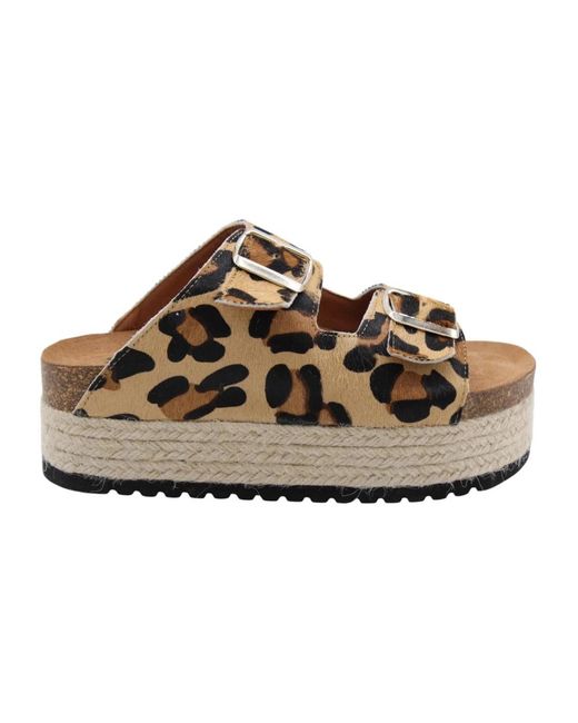 Sweet Pants Brown Sliders