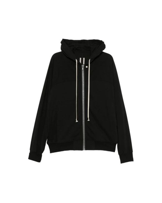 Rick Owens Black Zip-Throughs for men