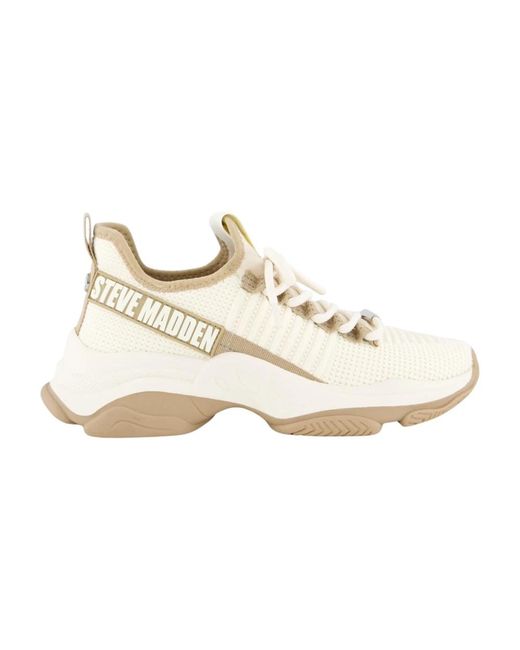 Steve Madden White Weiße Sneaker Für Damen