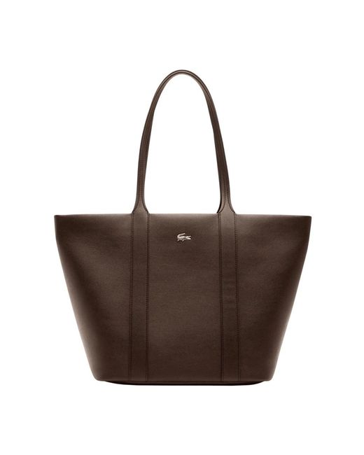 Lacoste Brown Einkaufstasche