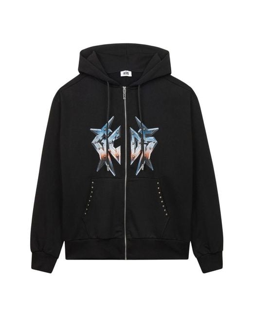 Gcds Black Zip-Throughs for men