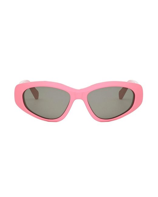 Monochrom large gafas de sol Céline de color Pink