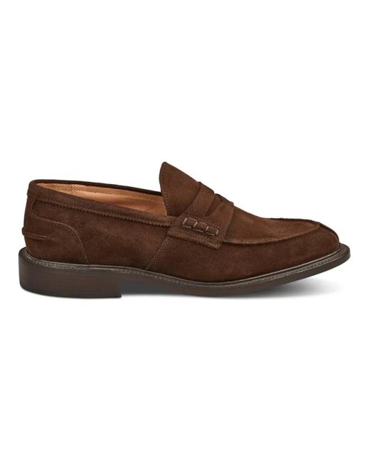 Tricker's Schoenen ,Bruin ,Leer James Loafer in het Brown voor heren