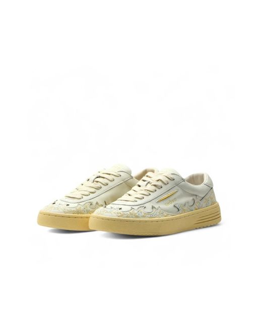 GHOUD VENICE White Ivory leder low top sneakers
