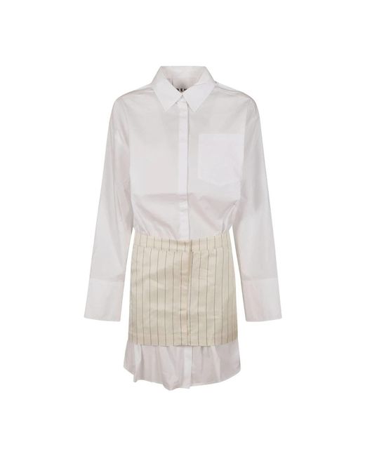 Dresses > day dresses > shirt dresses REMAIN Birger Christensen en coloris White