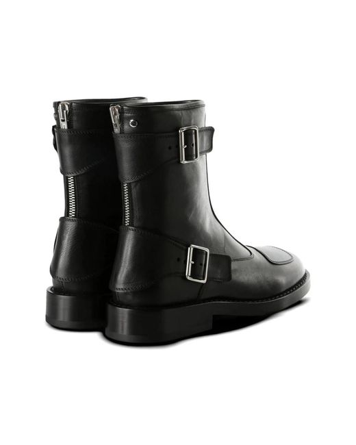 Ann Demeulemeester Black Ankle Boots for men