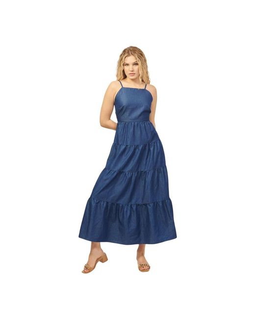 Fracomina Blue Maxi Dresses