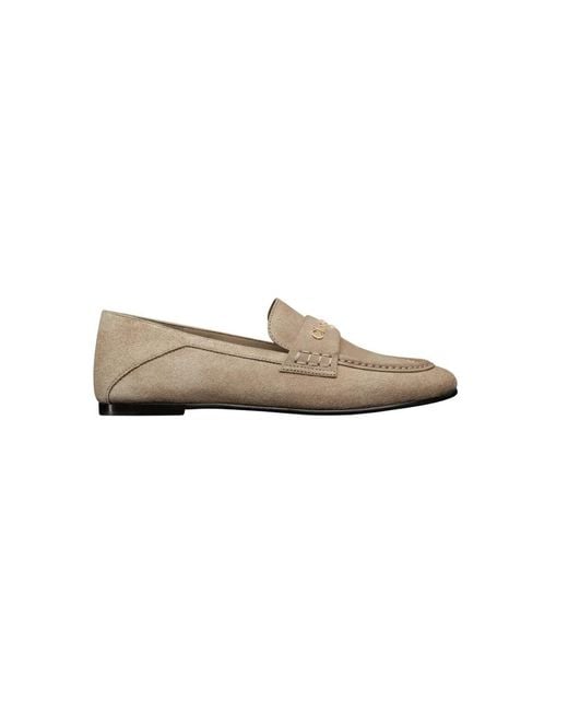 Dior White Loafers