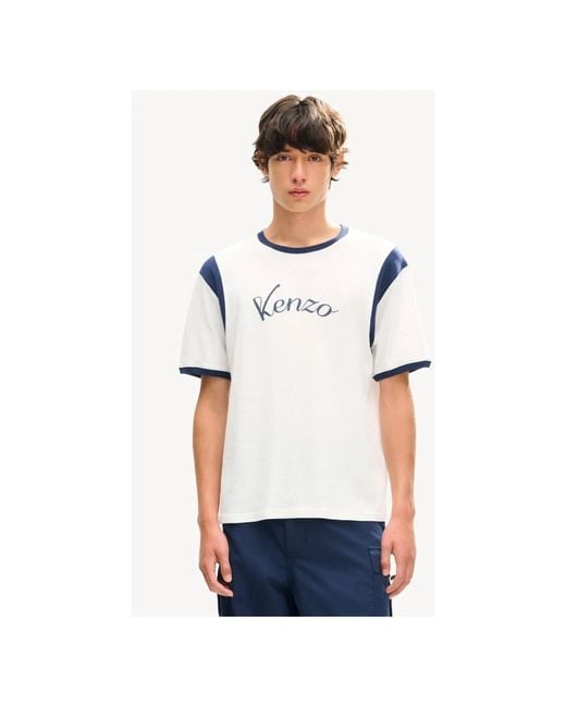 KENZO Blue T-Shirts for men