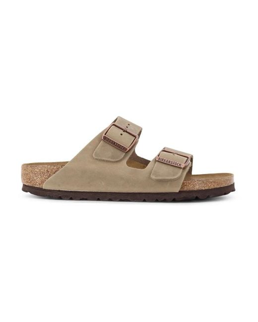 Birkenstock Brown Sliders