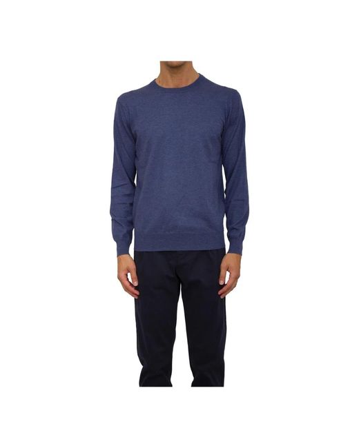 Corneliani Stilvolle strickmode für männer in Blue für Herren