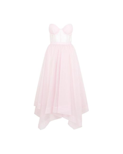Alexander McQueen Pink Summer dresses