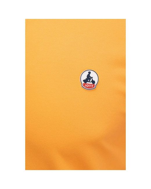 J.O.T.T Tops ,Oranje ,Marbella Polo Shirt in het Orange voor heren